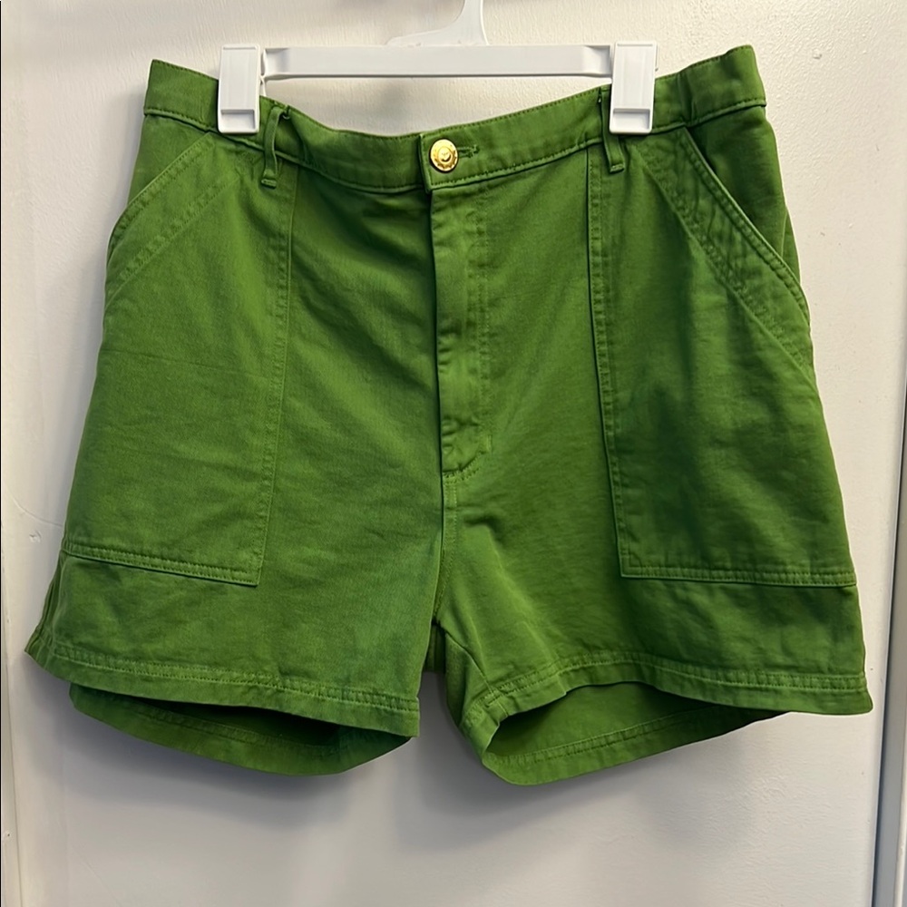 Big Bud Press Green Women Shorts